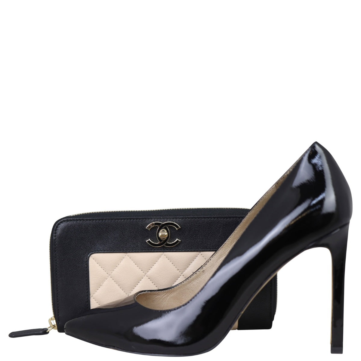 Chanel Mademoiselle Zip Around Wallet