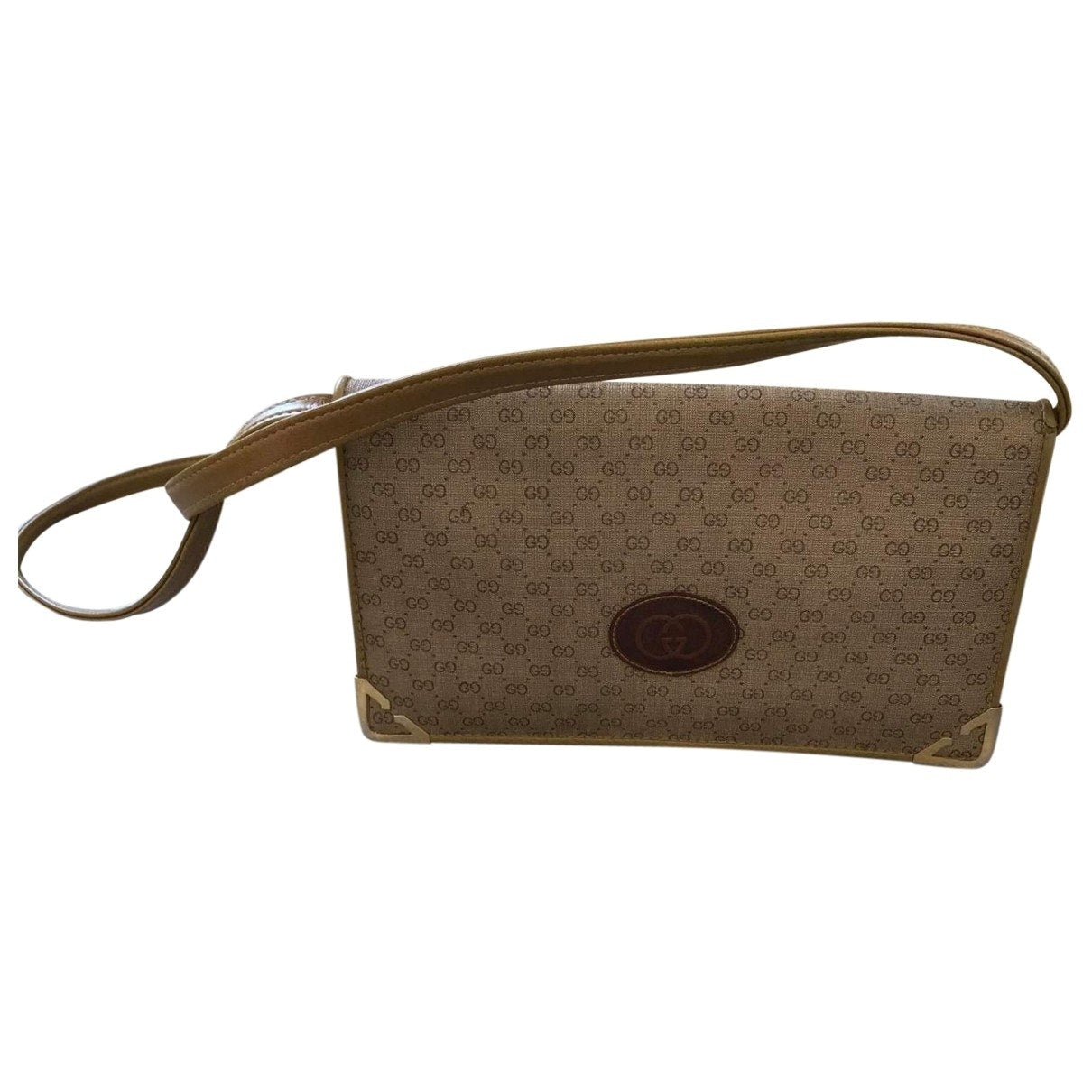 Gucci beige cloth handbag