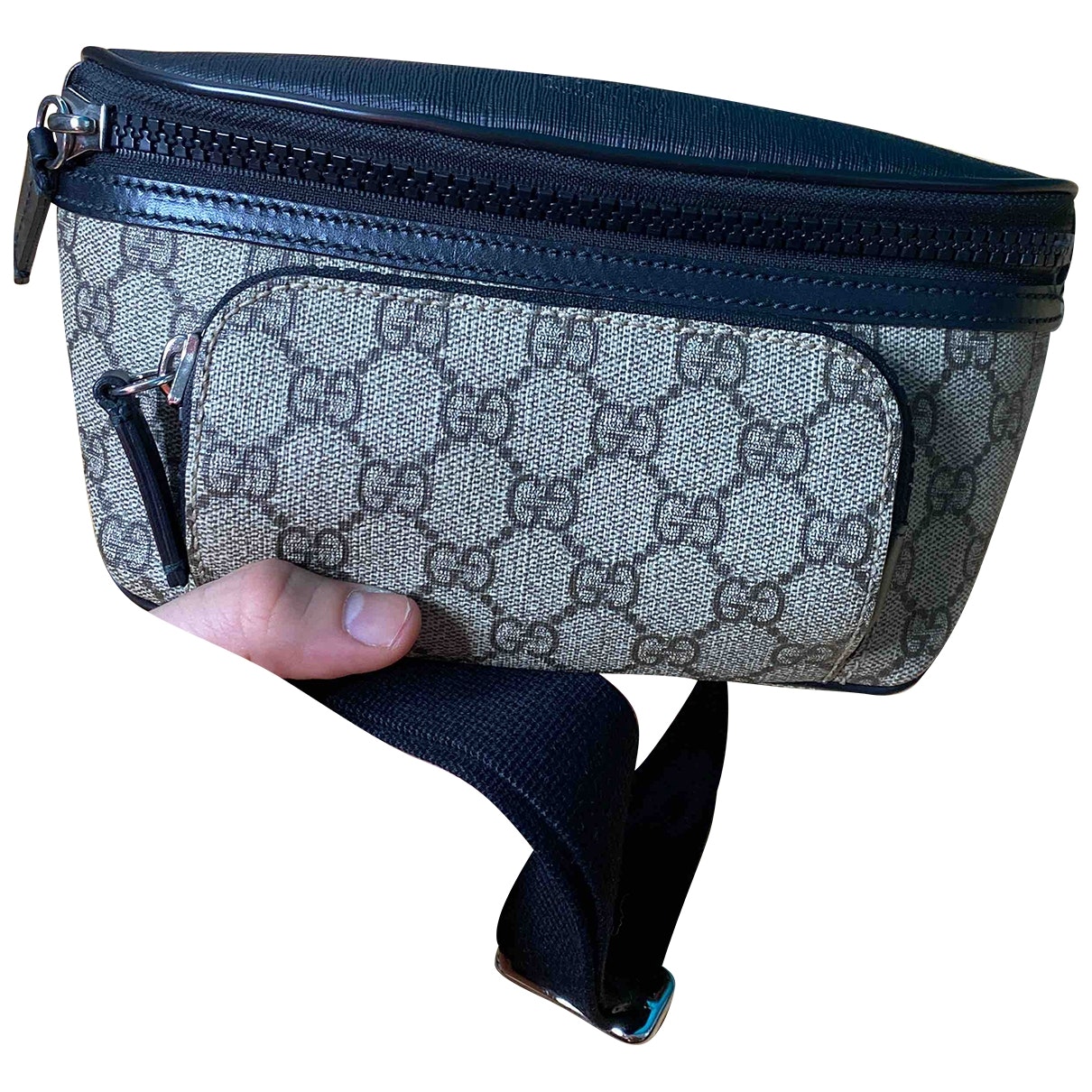 Gucci beige leather bag
