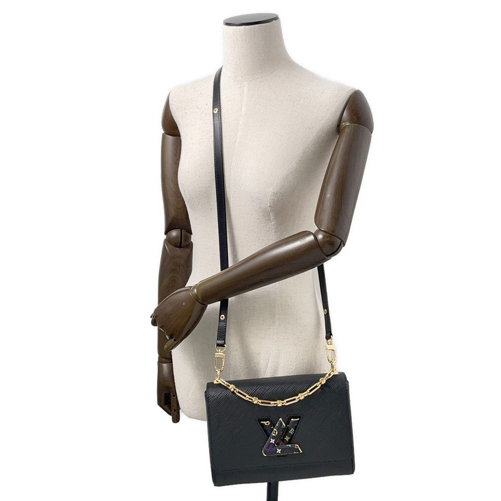 LOUIS VUITTON LV × TM Twist Bag Noir/MulticolorM13243 Epi Leather Size MM