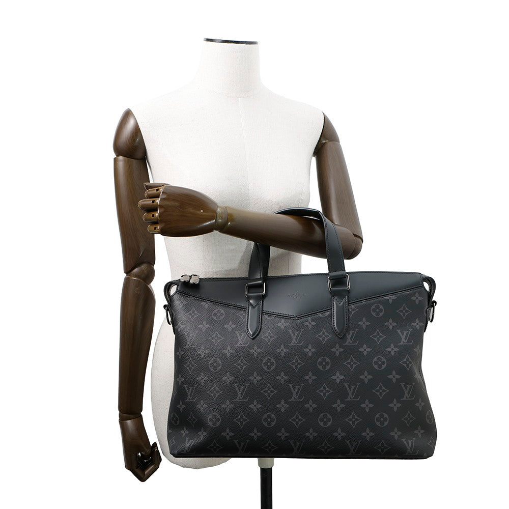LOUIS VUITTON Briefcase・Explorer NoirM40566 Monogram Eclipse