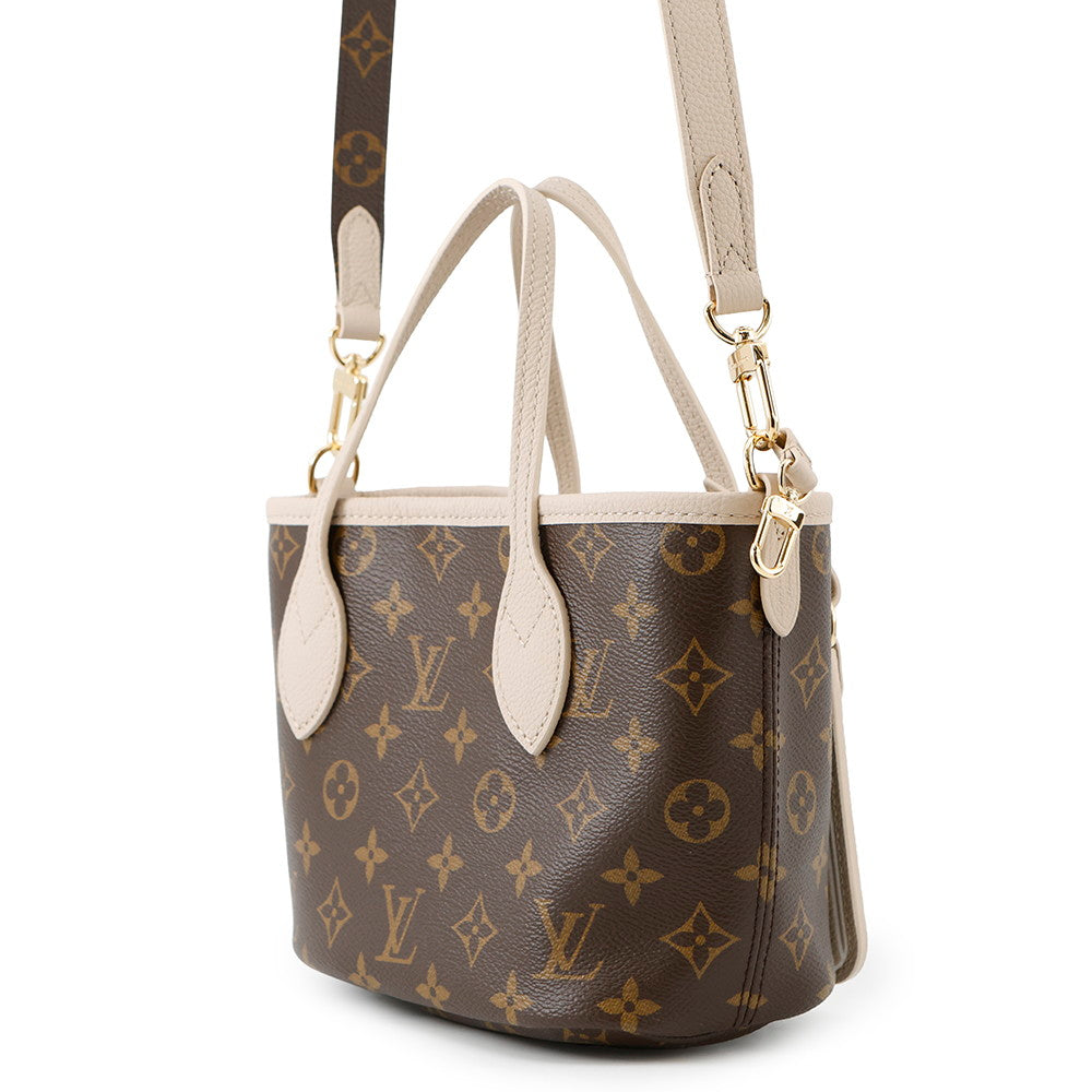 LOUIS VUITTON Neverfull・Inside Out Dark Fango/BrownM12109 Monogram Grain Leather Size BB