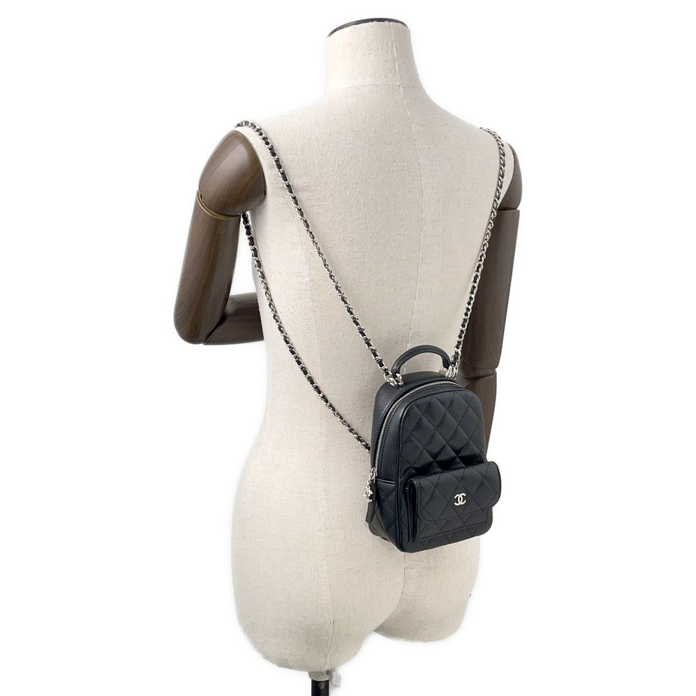 CHANEL Matelasse Timeless Classics Backpack BlackAP3753 Caviar Leather