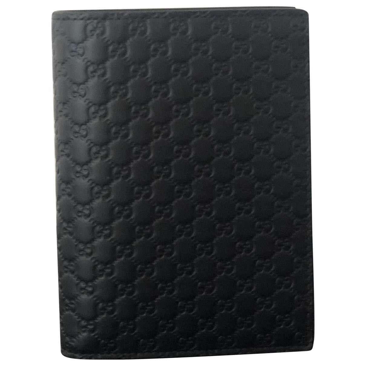 Gucci navy leather case