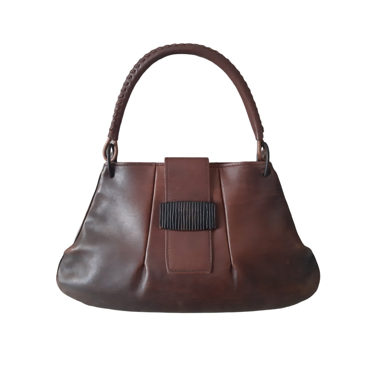 Gucci brown leather handbag