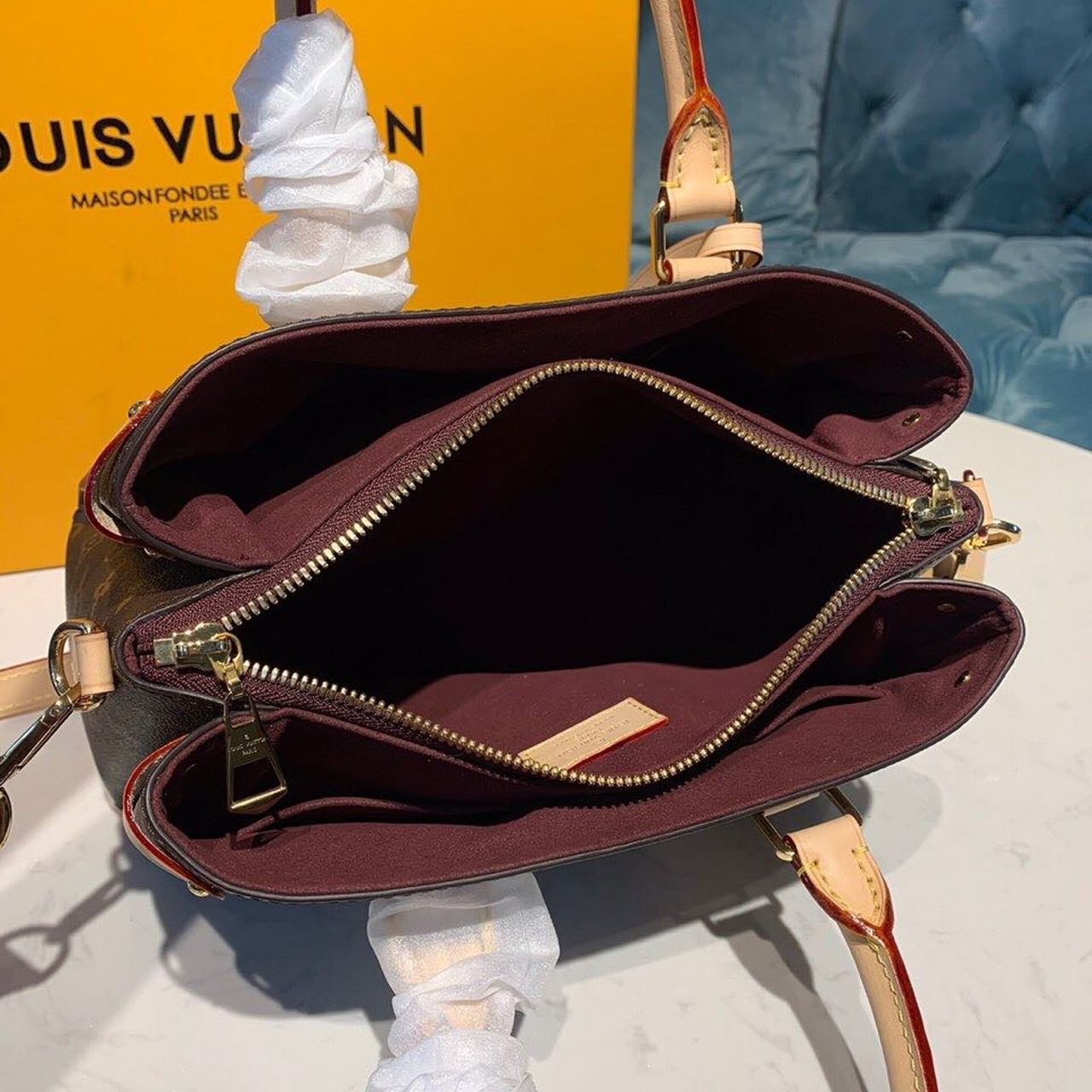 Top Quality Soufflot BB Monogram Canvas For Women, Shoulder And Crossbody Bags 11.4in/29cm Top Quality M44815