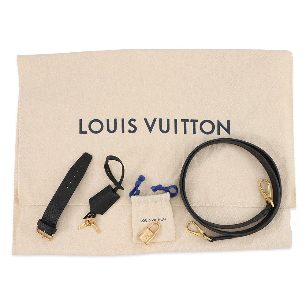 LOUIS VUITTON MontaigneBB NoirM45778 Monogram Empreinte Leather Size BB