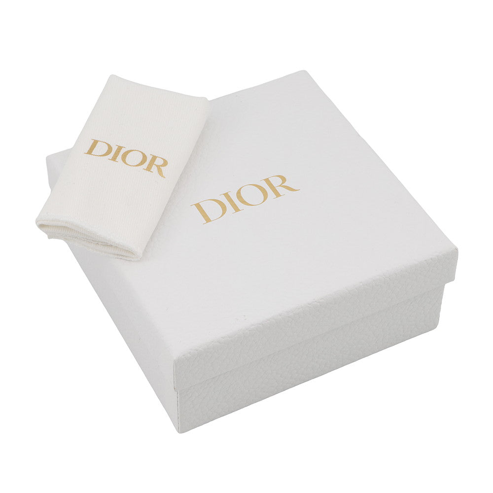 Dior Dior Caro Card Case Beige/Multicolor Calf Leather