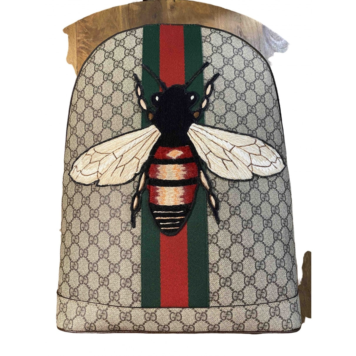 Gucci beige cloth bag