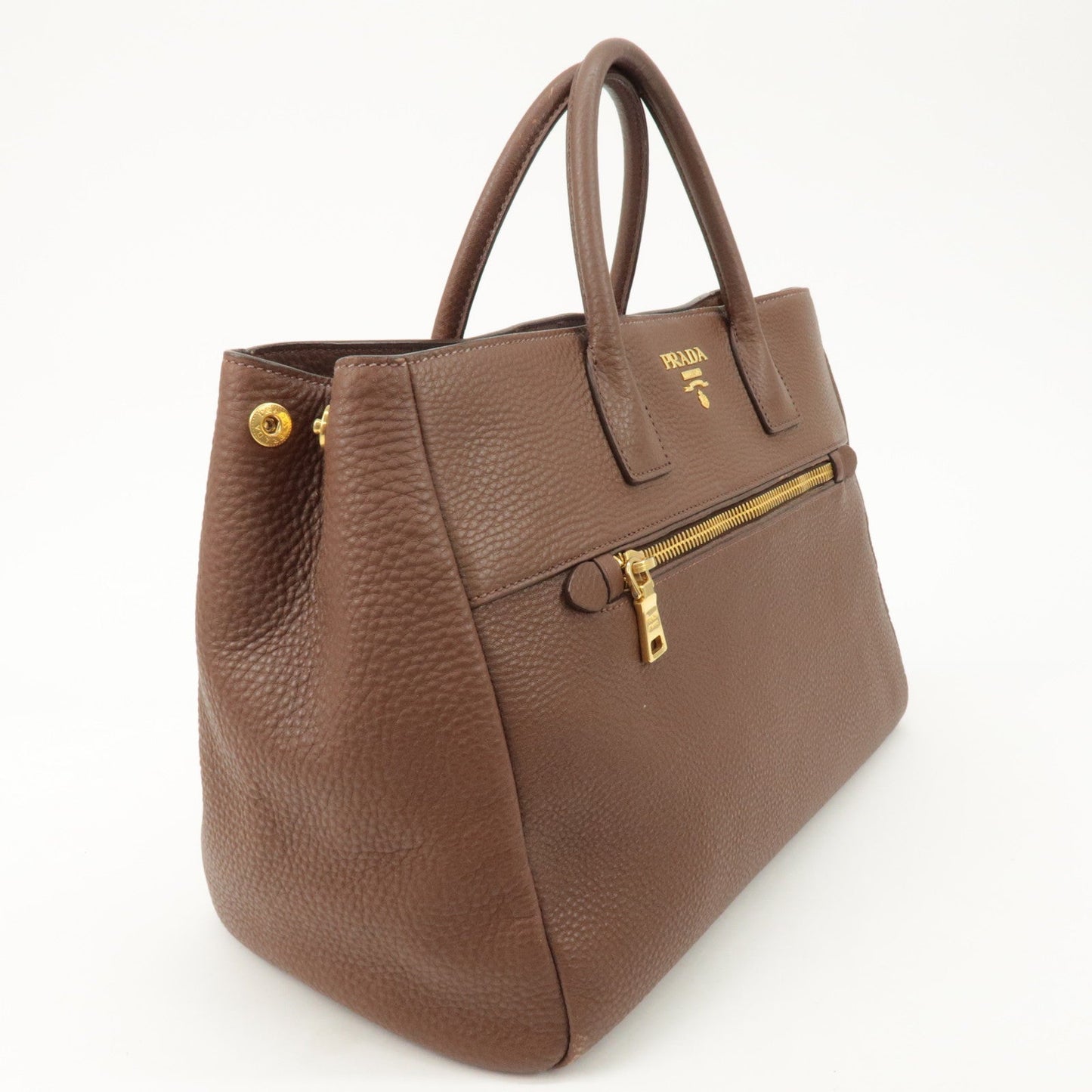 PRADA Vitello Daino Leather 2Way Tote Bag Shoulder Bag BN2545 d