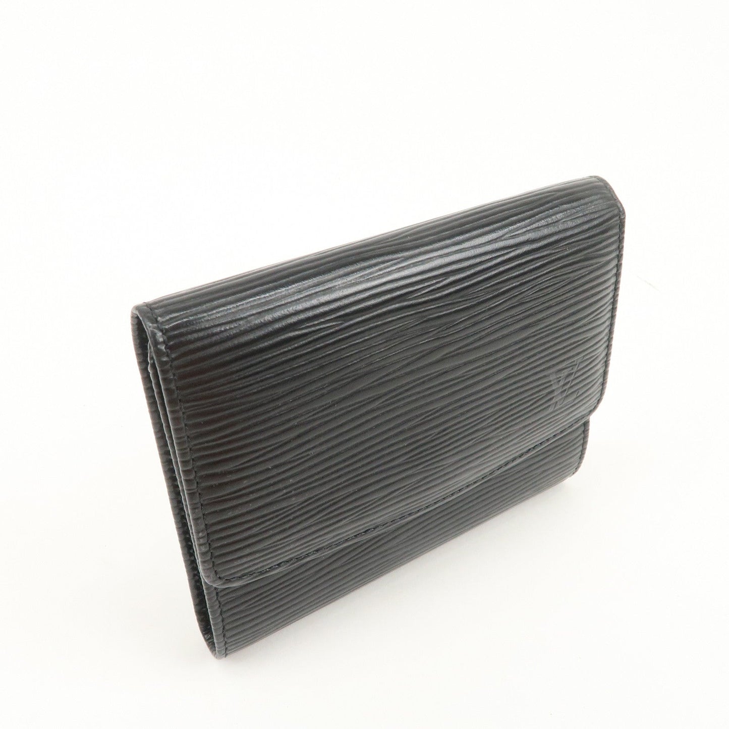 Louis Vuitton Epi Porte 12 Cartes Credit Card Case Noir M63472