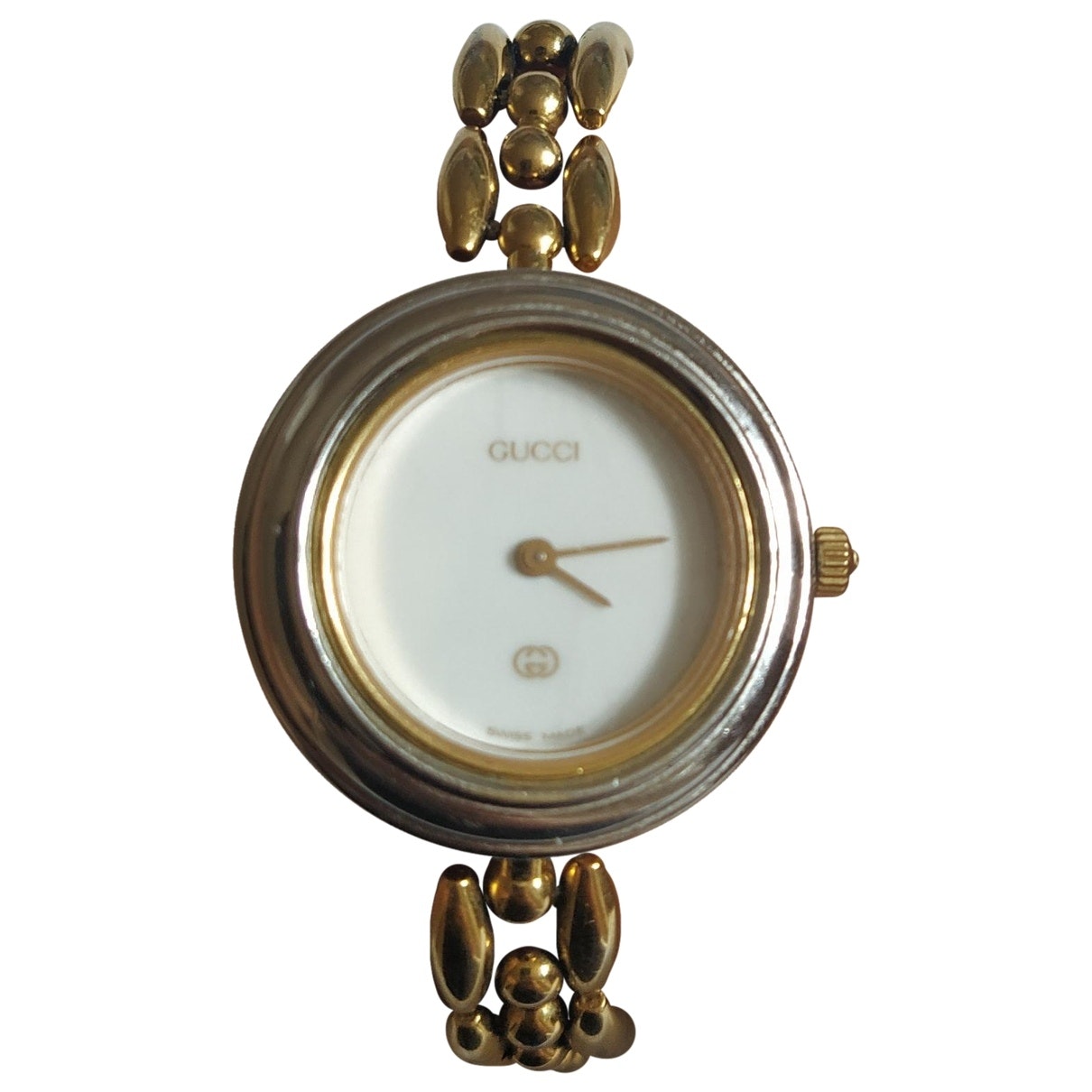 Gucci gold gold plated watch