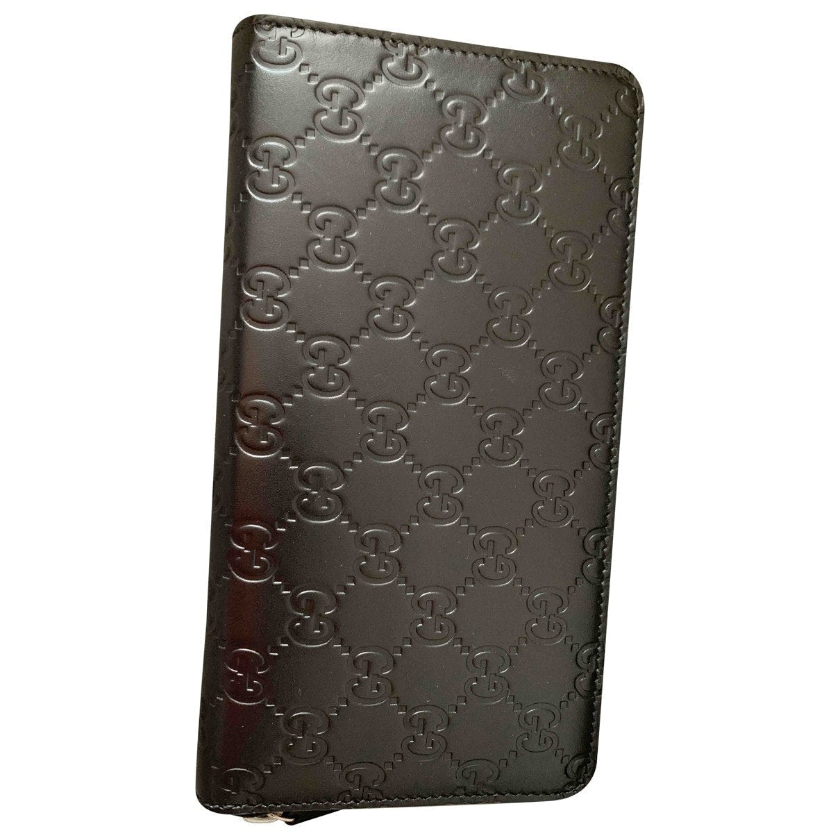 Gucci black leather case
