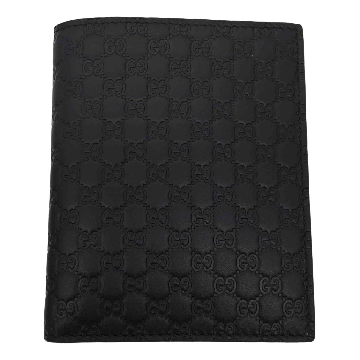 Gucci black leather case