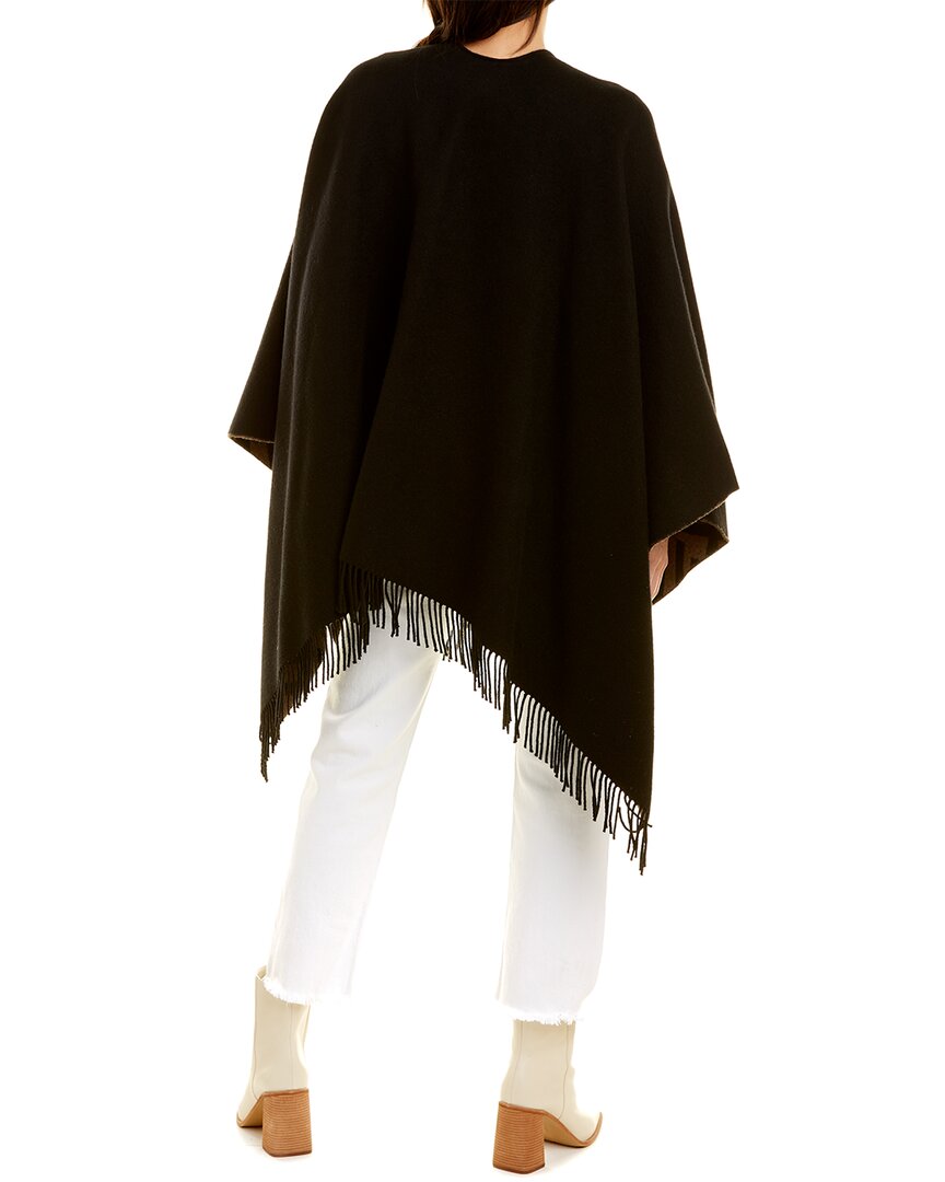 Fendi Ff Wool & Cashmere-Blend Poncho