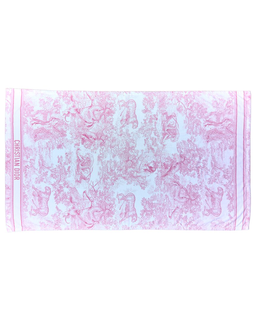 Dior Dioriviera Toile De Jouy Towel