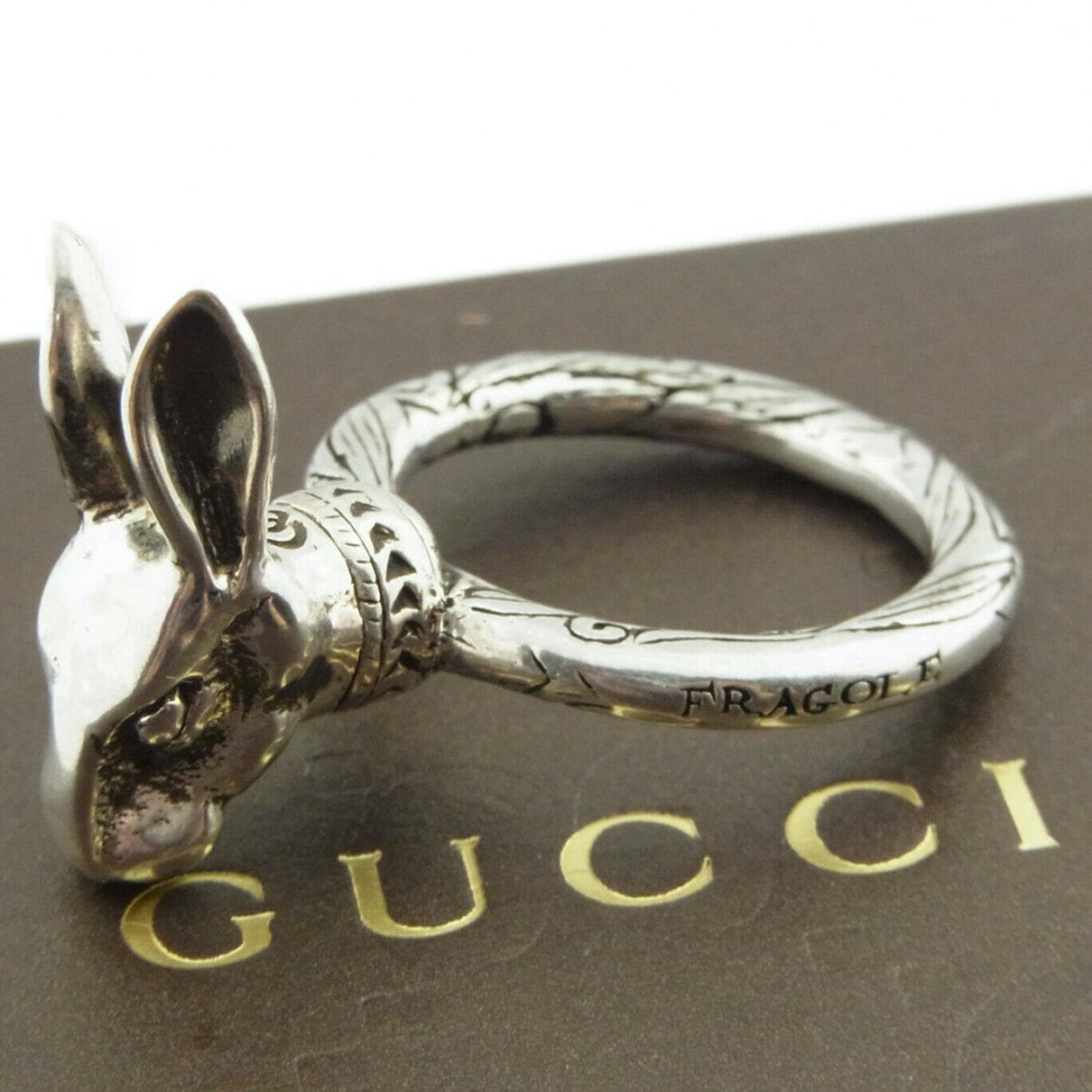 Gucci silver silver rings