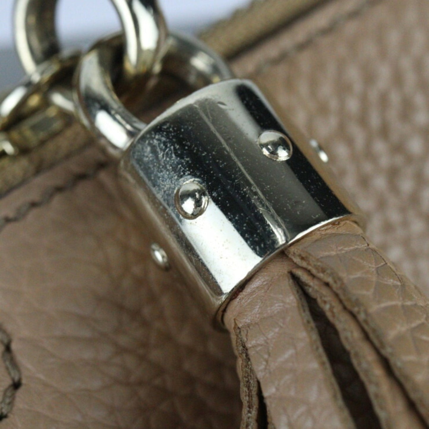 Gucci Soho Mauve Leather Tote Bag ( )