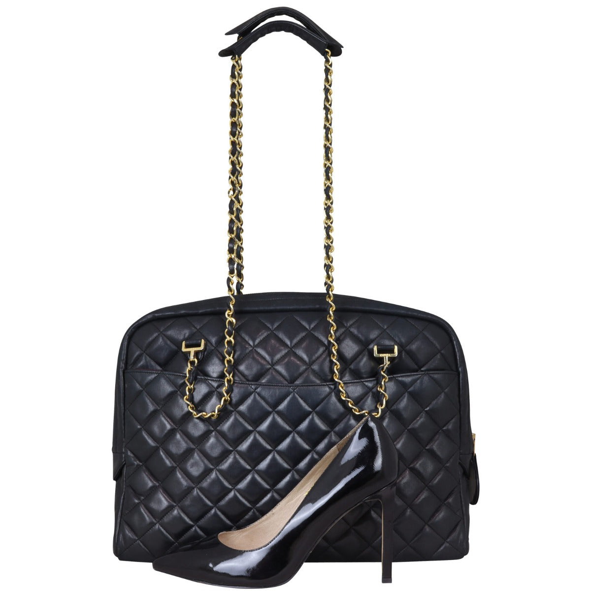 Chanel Quilted Lambskin Tote