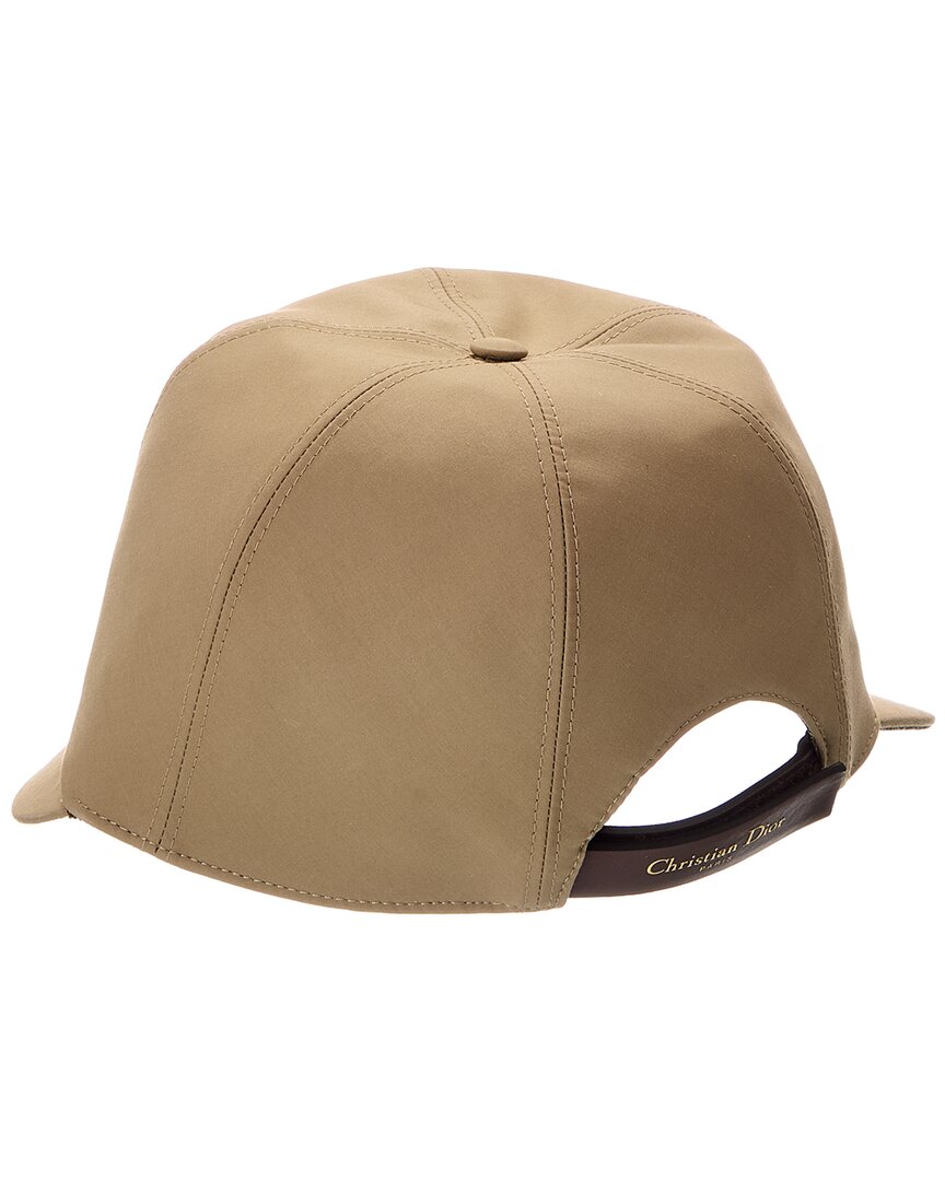 Dior Leather-Trim Hat