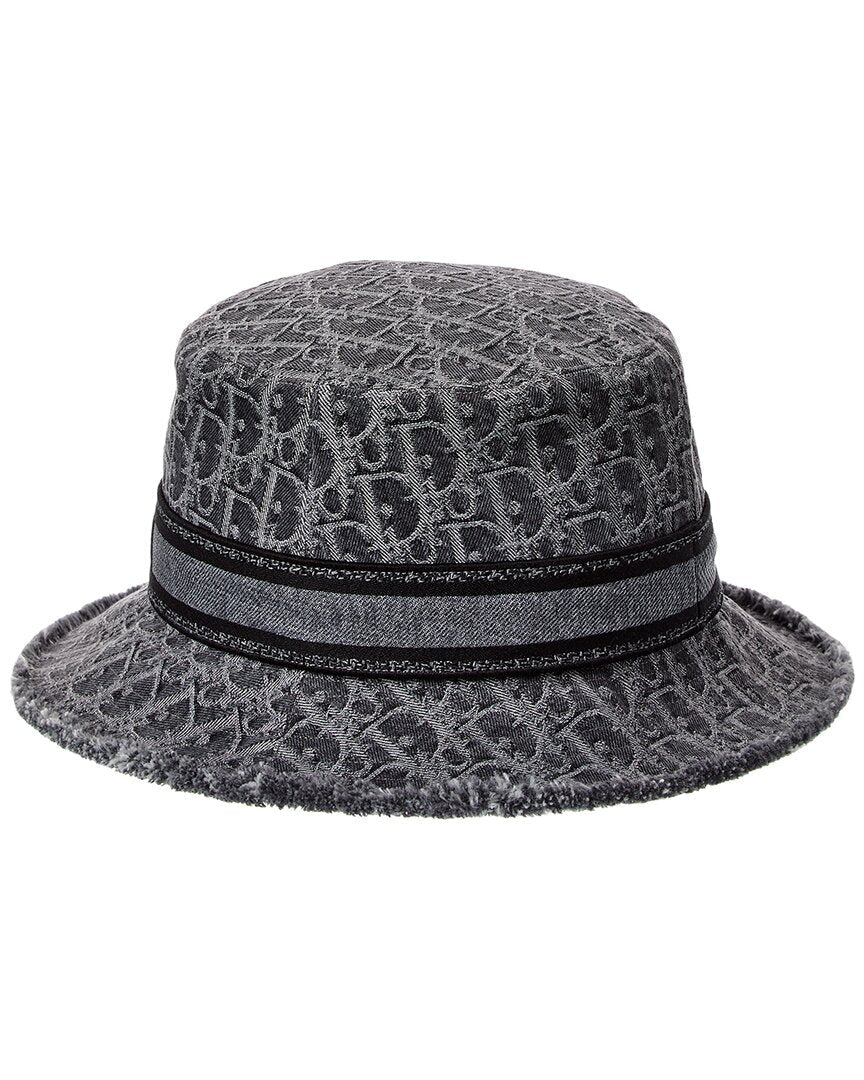 Dior Bobby Denim Oblique Bucket Hat