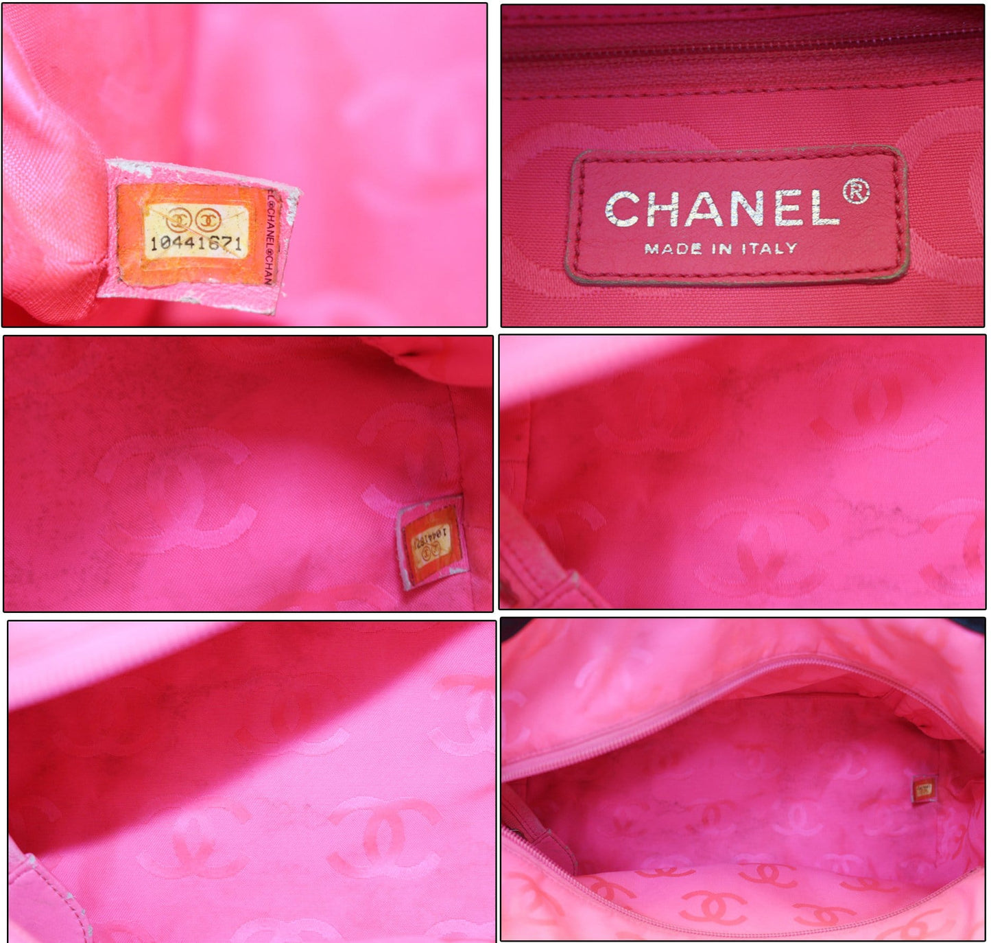 CHANEL Black Leather Large Cambon Tote Bag