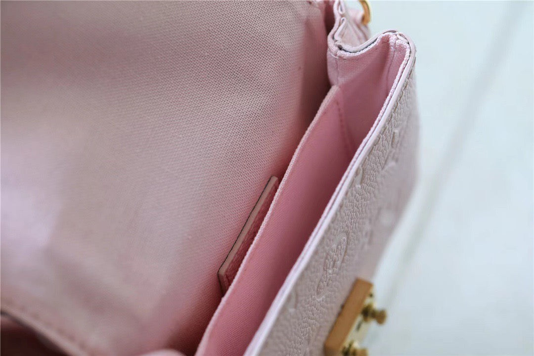 Top Quality Micro Metis Monogram Empreinte Pink For Women, Womens Handbags, Shoulder And Crossbody Bags 5.5in/14cm Top Quality M81389