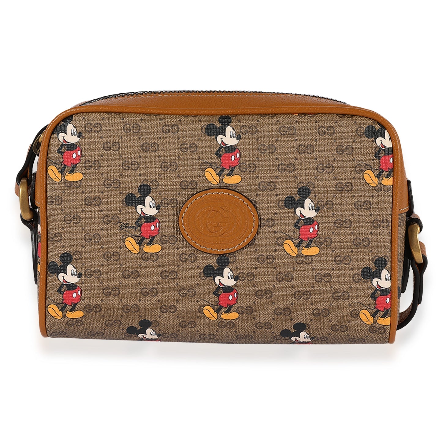 Gucci x Disney Vintage GG Supreme Mickey Mo Shoulder Bag