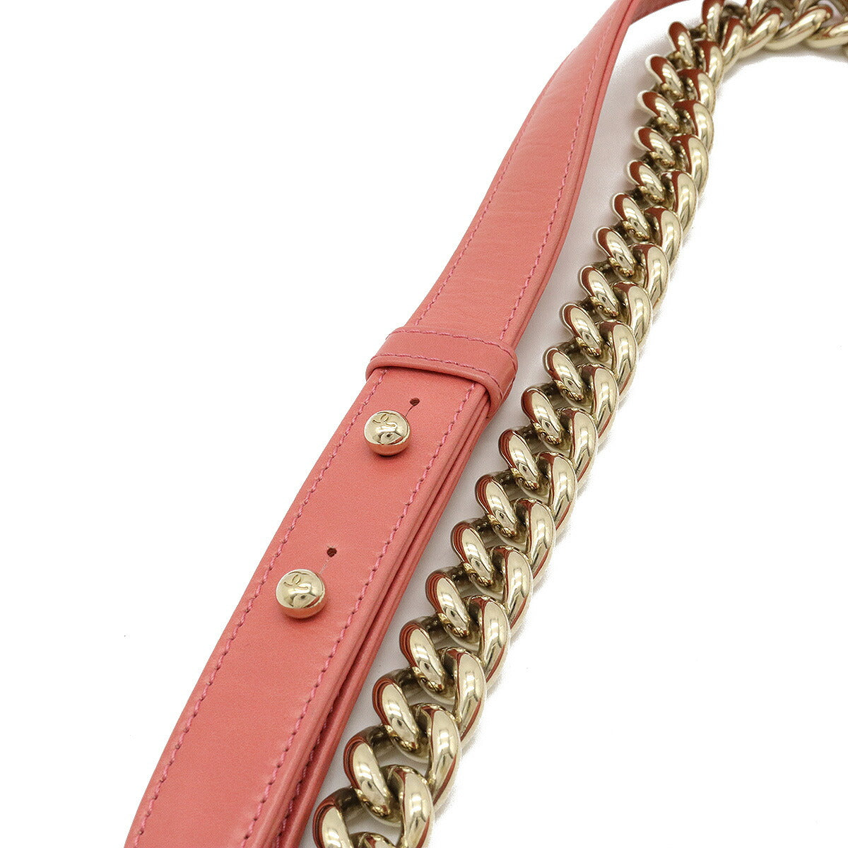 Chanel Mouton/Leather Boy Chanel 2way Chain Bag