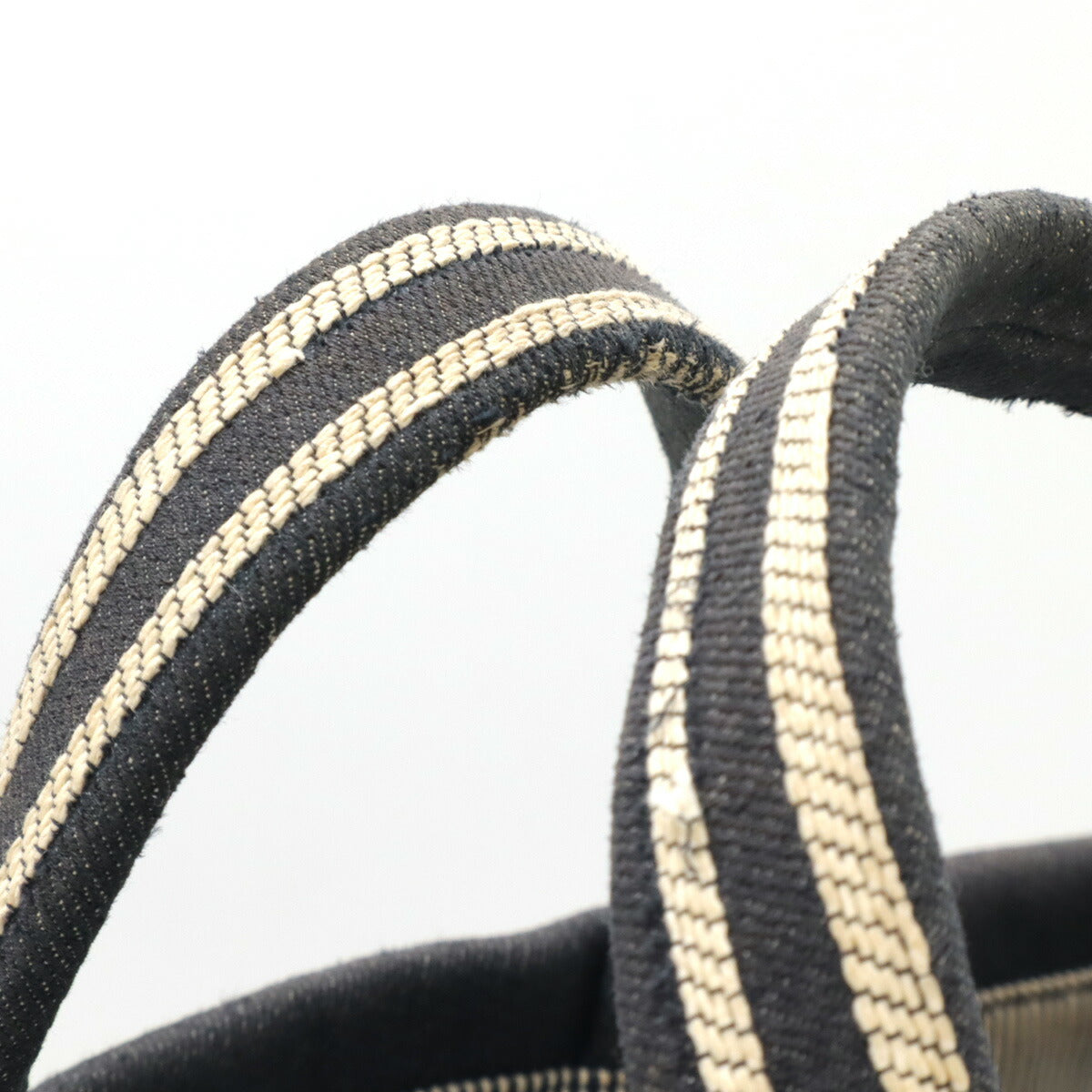 Chanel Coco Mark Shopping 2way Bag Canvas Bag