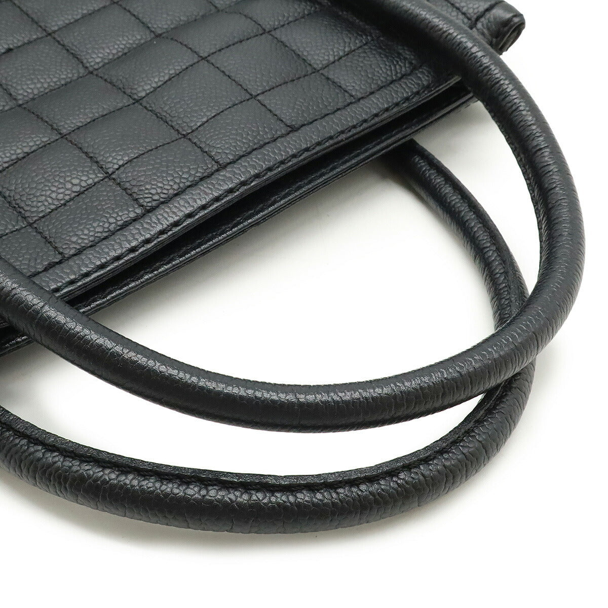 Chanel Choco Bar Caviar Skin Handbag