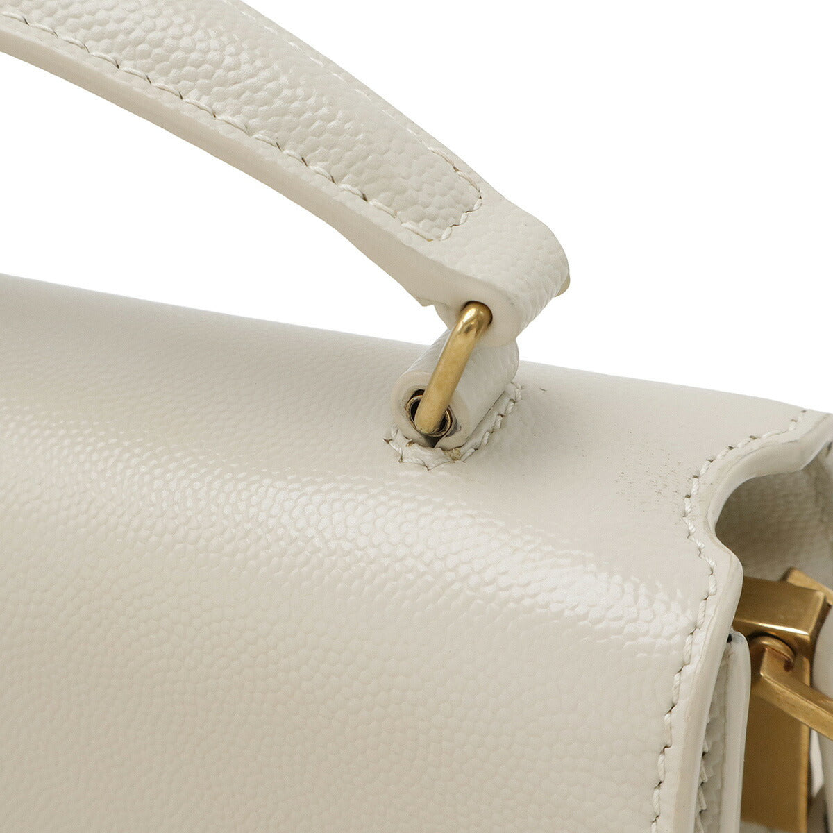 Saint Laurent Paris Cassandra Leather 2way Bag