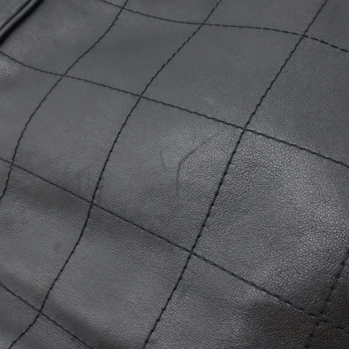 Chanel Choco Bar Lambskin 2way Bag