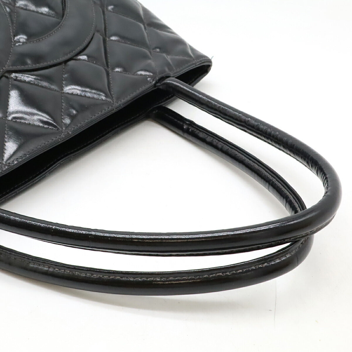 Chanel Matelasse Coco Mark Patent Leather 2way bag