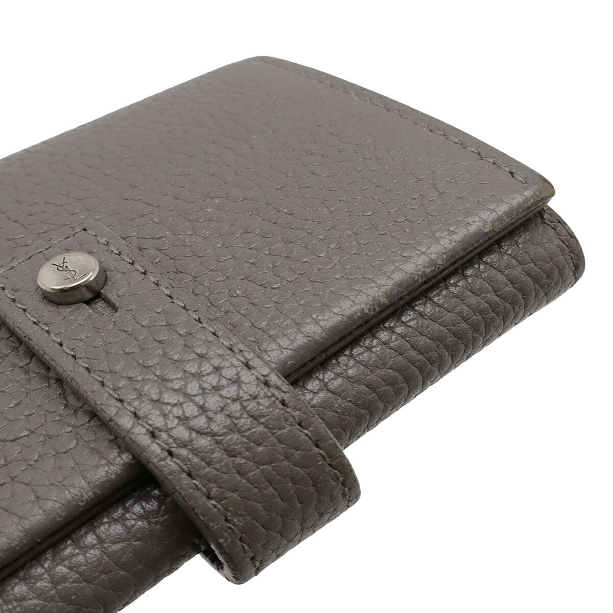 Saint Laurent Paris Leather Key Case
