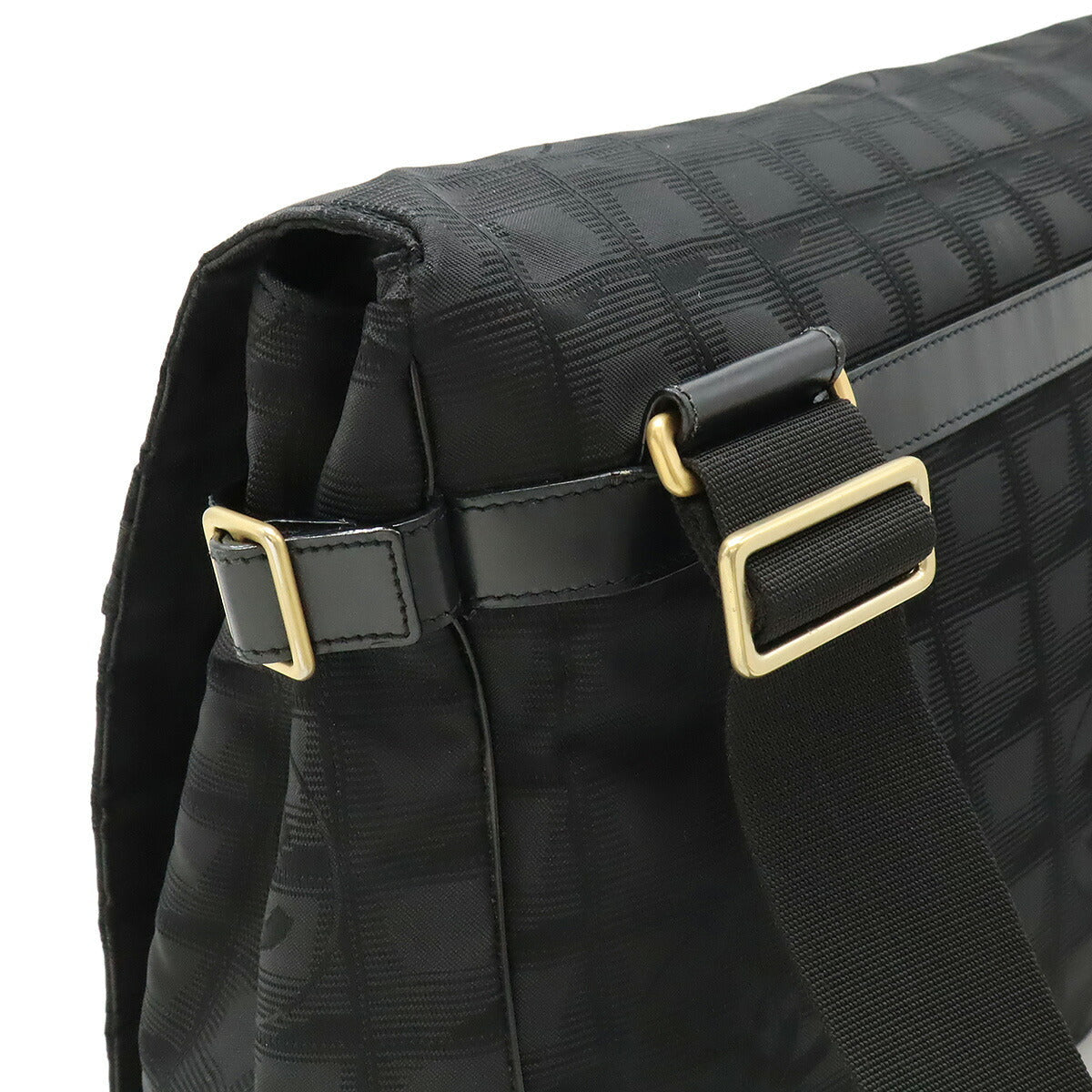 Chanel New Travel Line Nylon Jacquard 2way Shoulder Bag