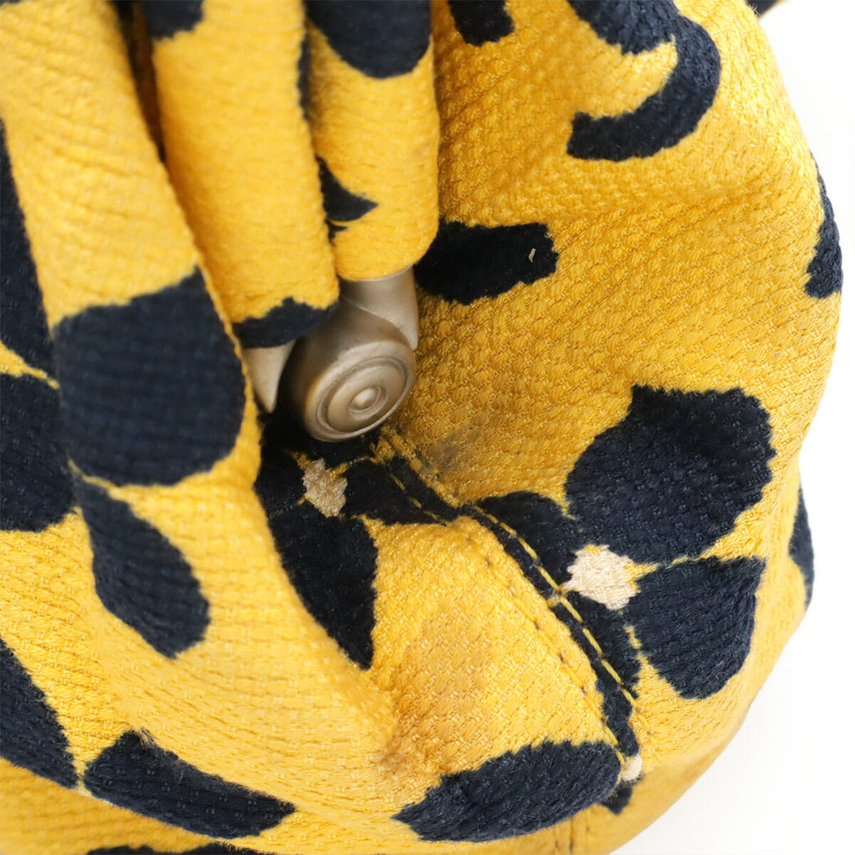 Chanel Coco Mark Flower Canvas Handbag