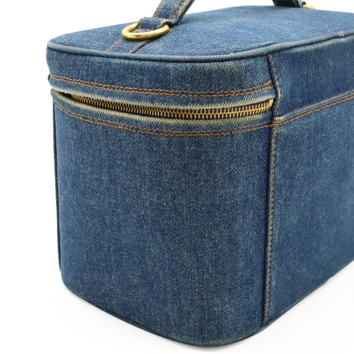 Chanel Coco Mark Denim Vanity Bag