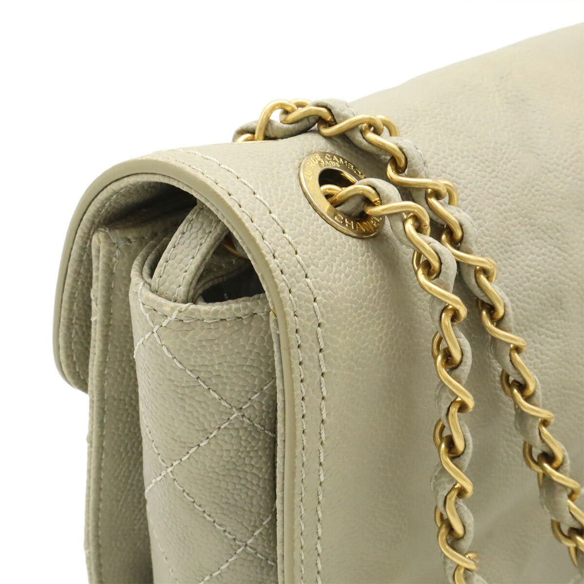 Chanel 2.55 Soft Caviar Leather Shoulder Bag