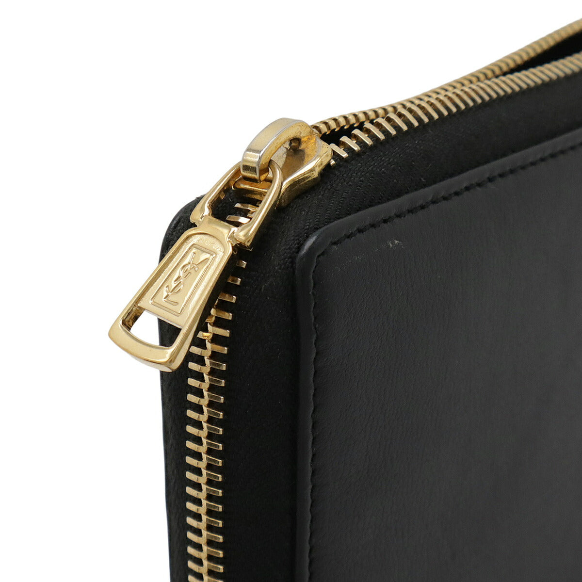 Yves Saint Laurent Leather Long Wallet