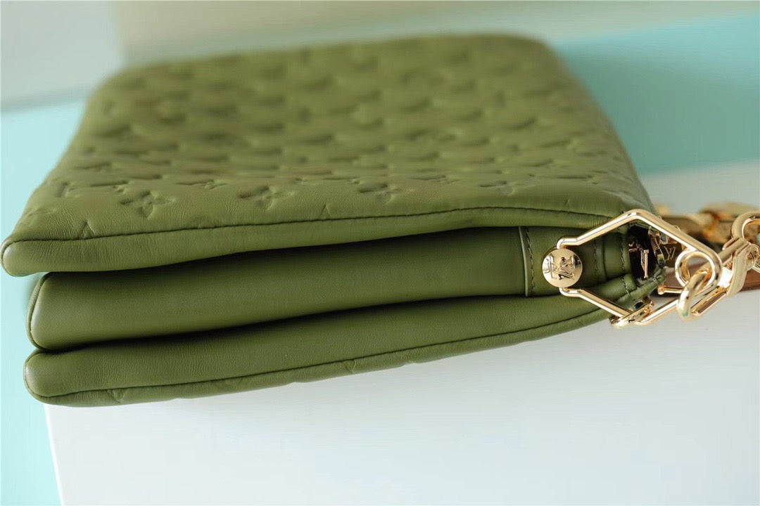 Top Quality Coussin MM Monogram Khaki For Women, Womens Handbags, Shoulder And Crossbody Bags 13.4in/34cm Top Quality M20568
