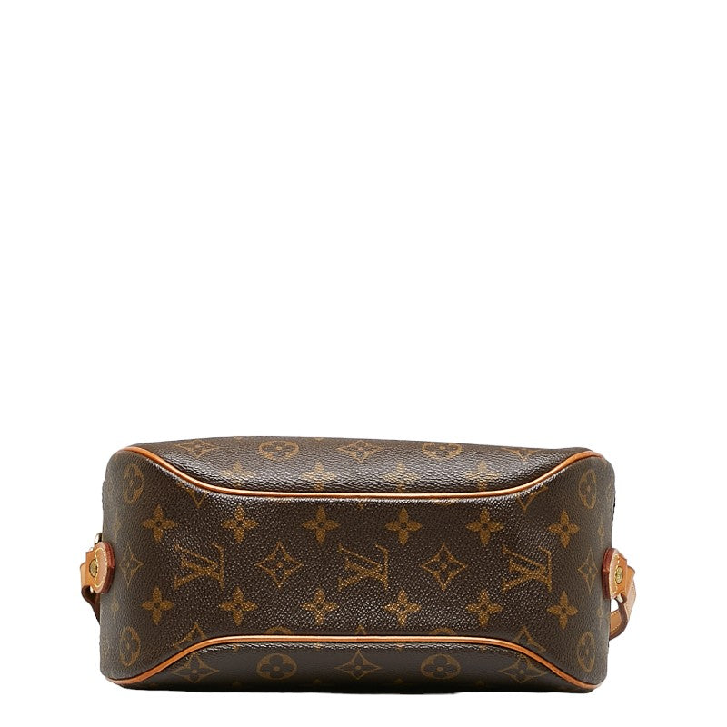 Louis Vuitton M51221 Brown PVC Leather Louis Vuitton M51221 Brown Leather Ladies Louis Vuitton