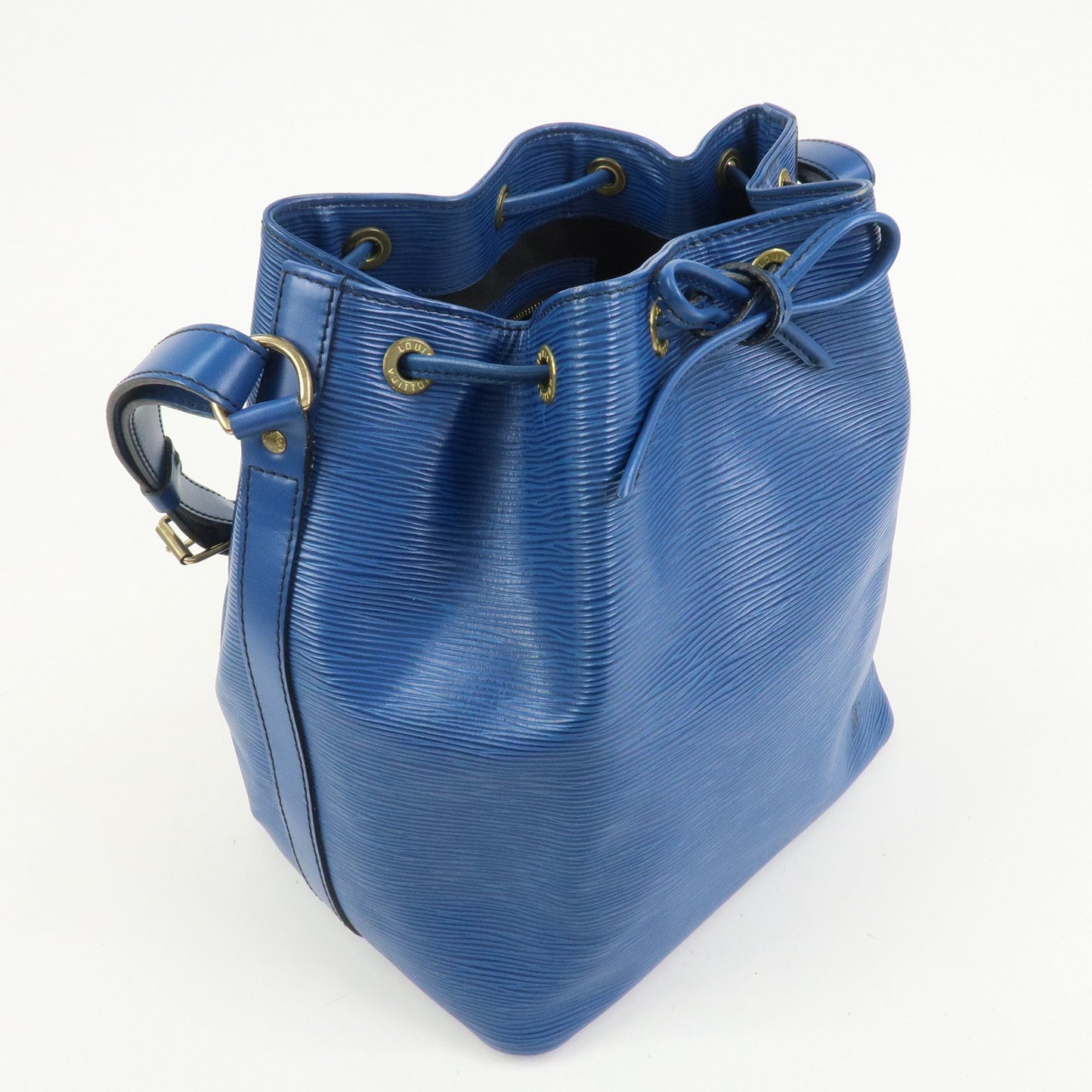 Louis Vuitton Epi Petit Noe Shoulder Bag Toledo Blue M44105