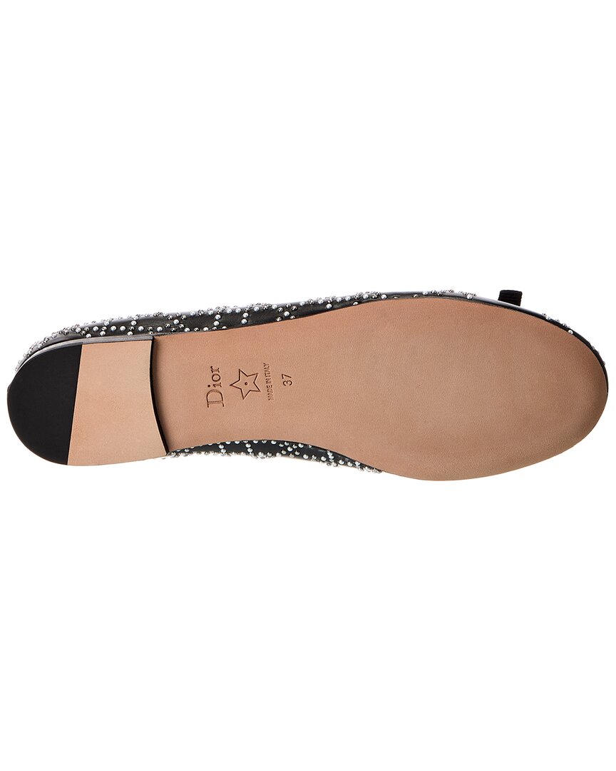 Dior Leather Ballerina Flat