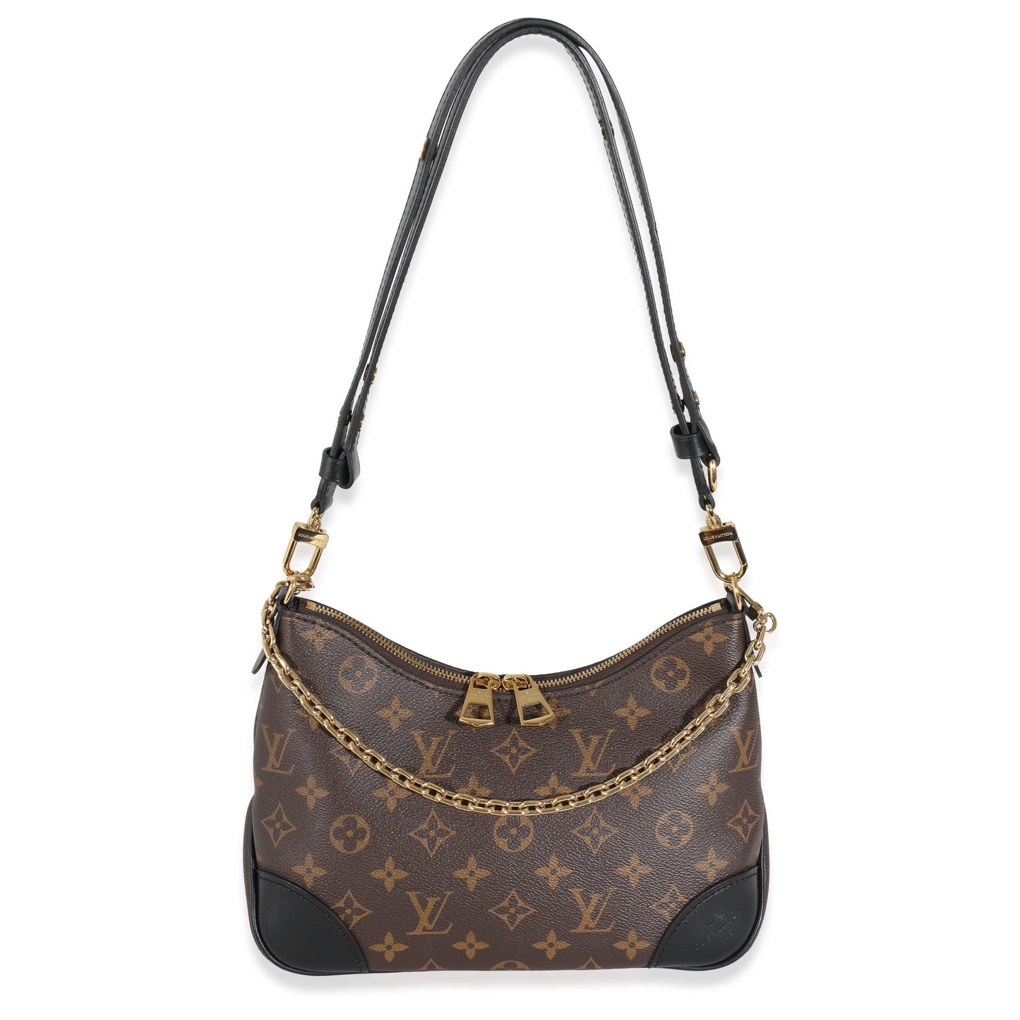 Louis Vuitton Black Monogram Canvas Boulogne NM