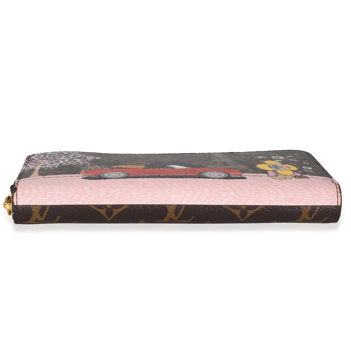 Louis Vuitton Monogram Canvas Vivienne Christmas Animation Zippy Wallet