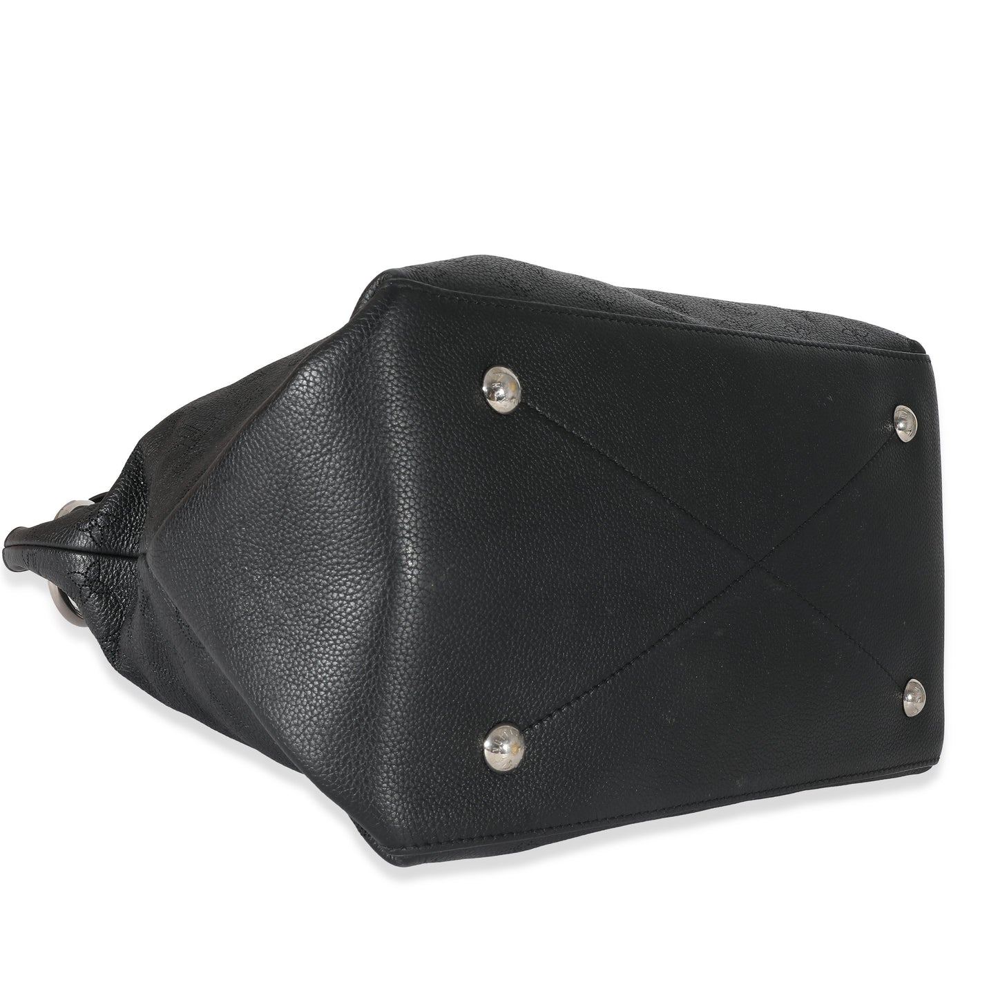 Louis Vuitton Black Monogram Mahina Beaubourg Hobo MM