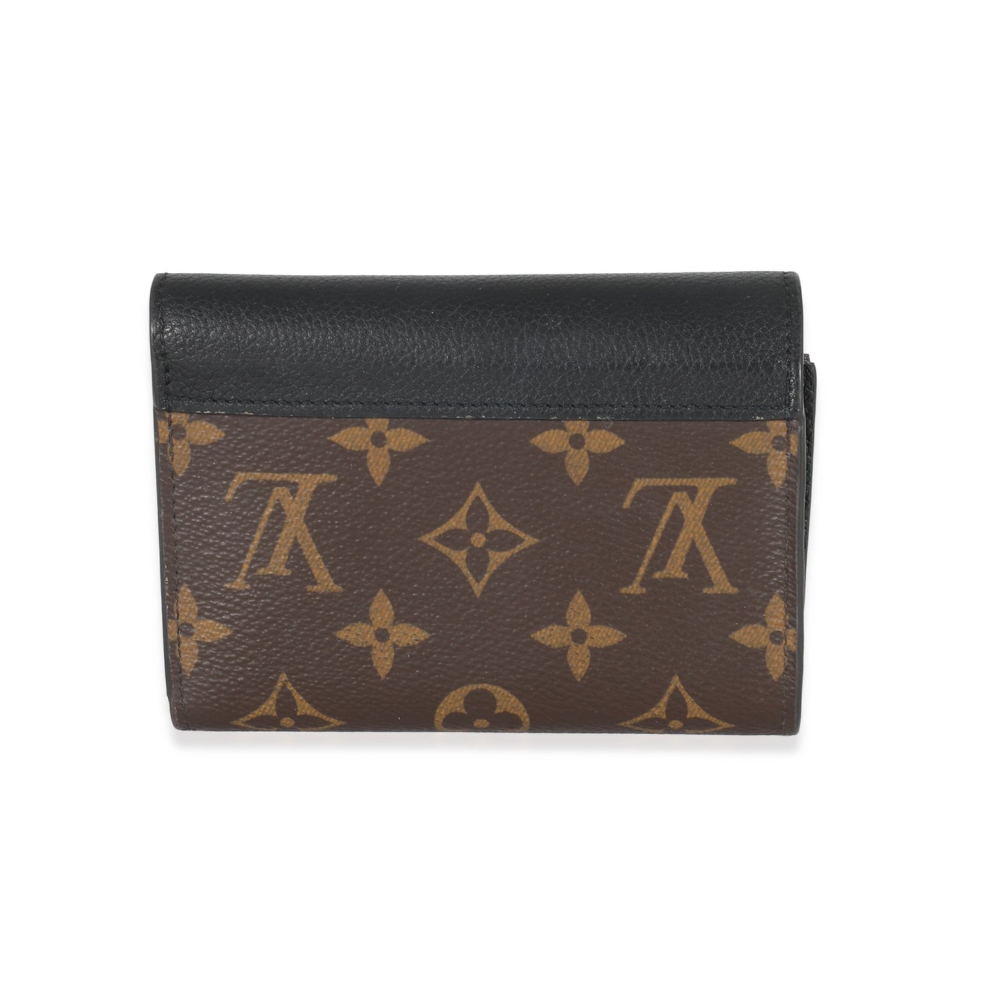 Louis Vuitton Black Monogram Pallas Compact Wallet NM