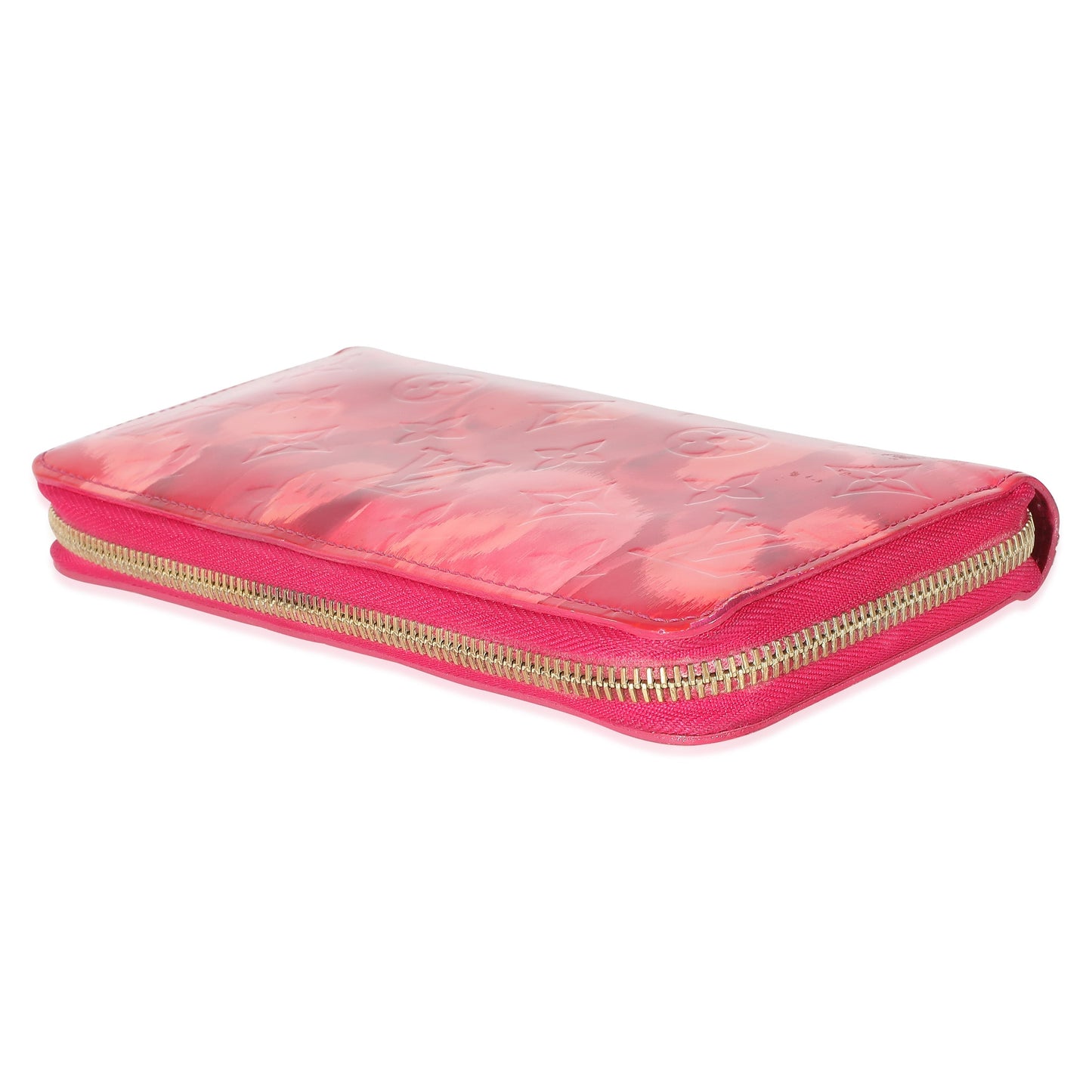 Louis Vuitton Monogram Vernis Ikat Flower Zippy Wallet