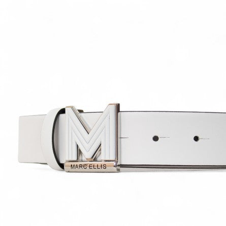 MARC ELLIS CINTURA DONNA -135 RU (BIANCO/SILVER)